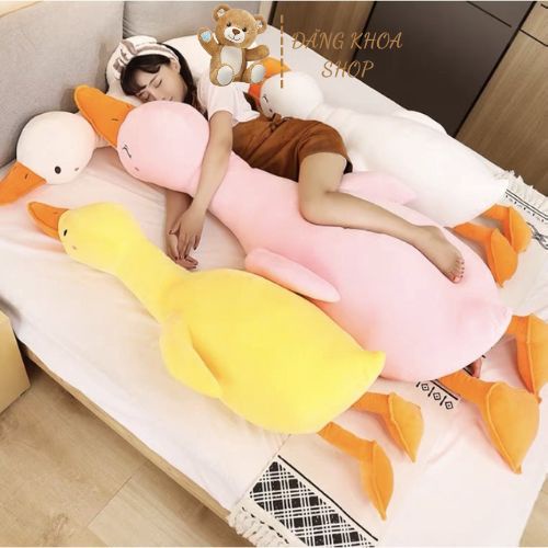Gấu bông con vịt trầm cảm làm gối ôm mềm mịn xua tan căng thẳng mệt mỏi, vịt trầm cảm giải trí