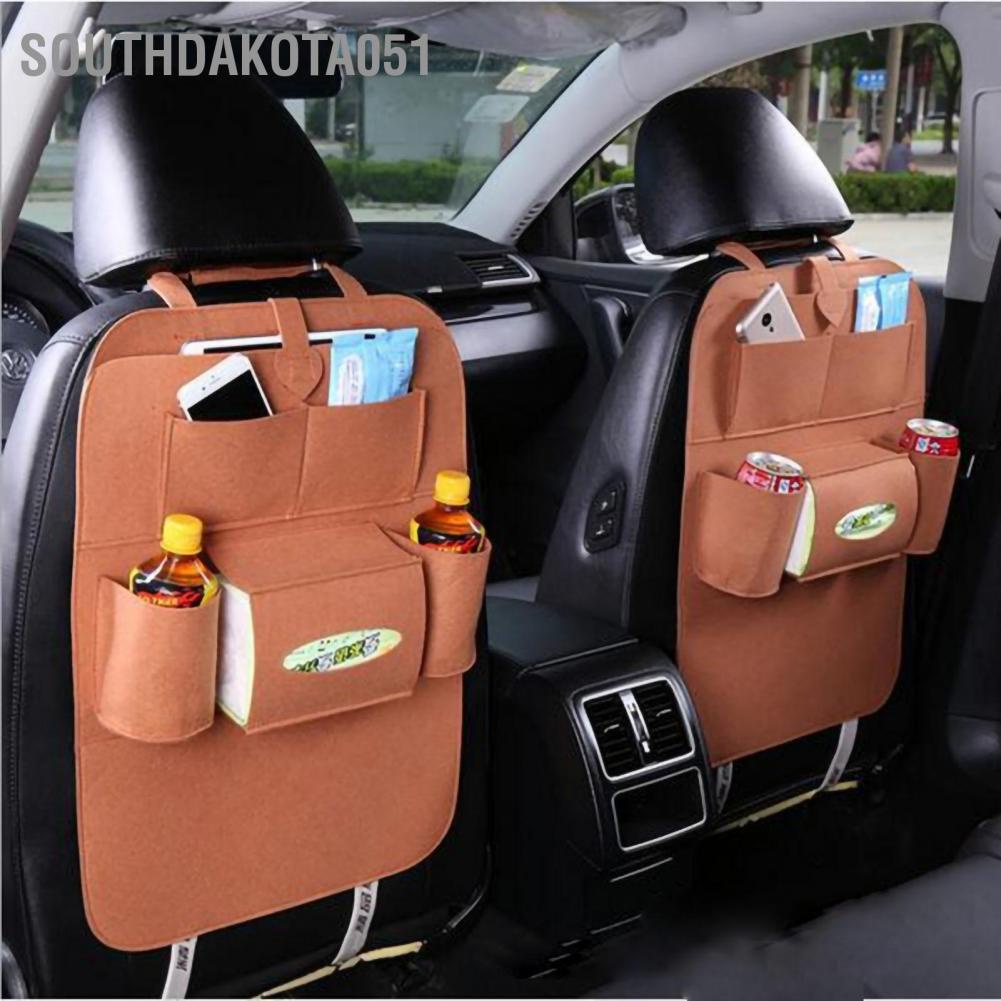 [Hàng Sẵn] Túi Để Đồ Treo Sau Lưng Ghế Ô Tô Xe Hơi chống bụi dễ dàng làm sạch tiện lợi (nhiều màu)【Southdakota051】