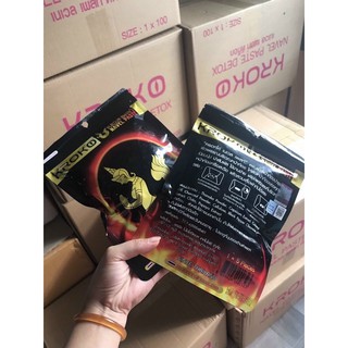 Combo 5 miếng dán tan mỡ kroko thái lan