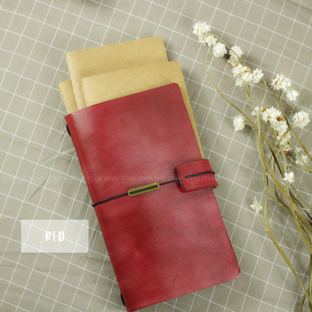 Traveller notebook - Sổ bìa da thay lõi được - STHM stationery