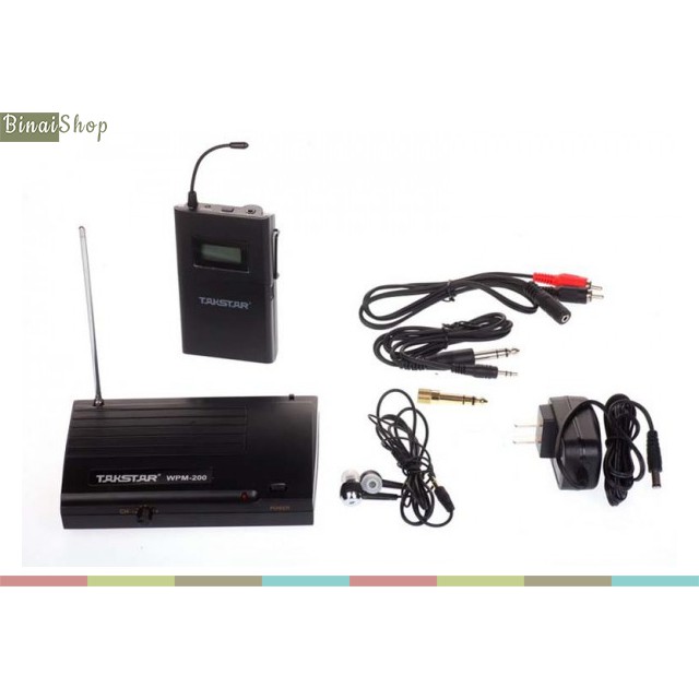 Tai nghe không dây UHF Takstar WPM-200 / WPM-100