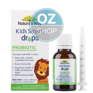 Kisd Smart Drops Probiotic Úc