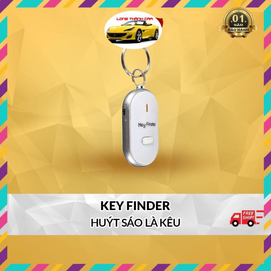 ⚡️KEY FINDER⚡️ Móc Chìa Khóa Huýt Sáo Gắn Thiết Bị Định Vị GPS Có Đèn Nhấp Nháy Chất Lượng Cao