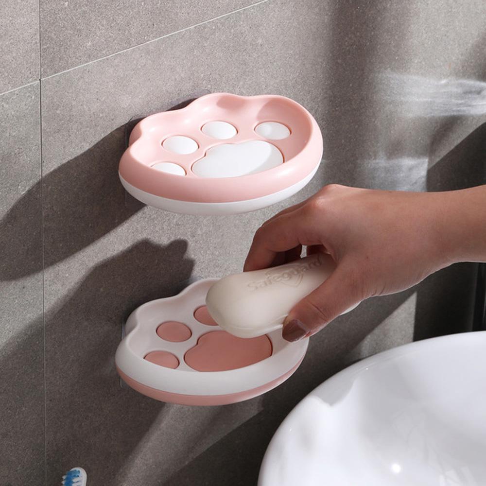 Giá Đỡ Xà Phòng Gắn Tường Tự Dính Không Cần Khoan Tiện Dụng Cho Nhà Bếp