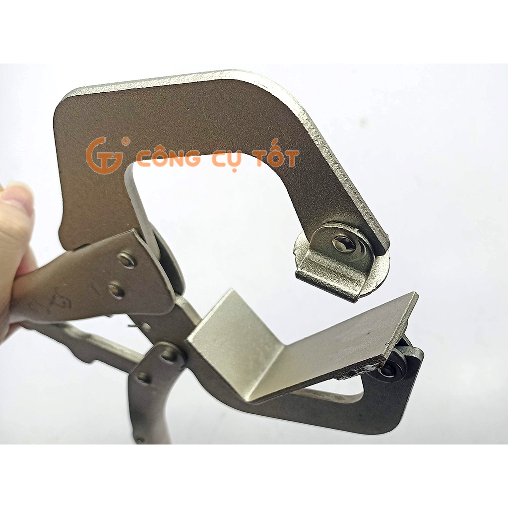 Kìm chết chữ C mỏ dài 11inch 280mm LS+ LS310114