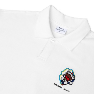 Áo Polo Levents Doraemon Mini Cat/ White