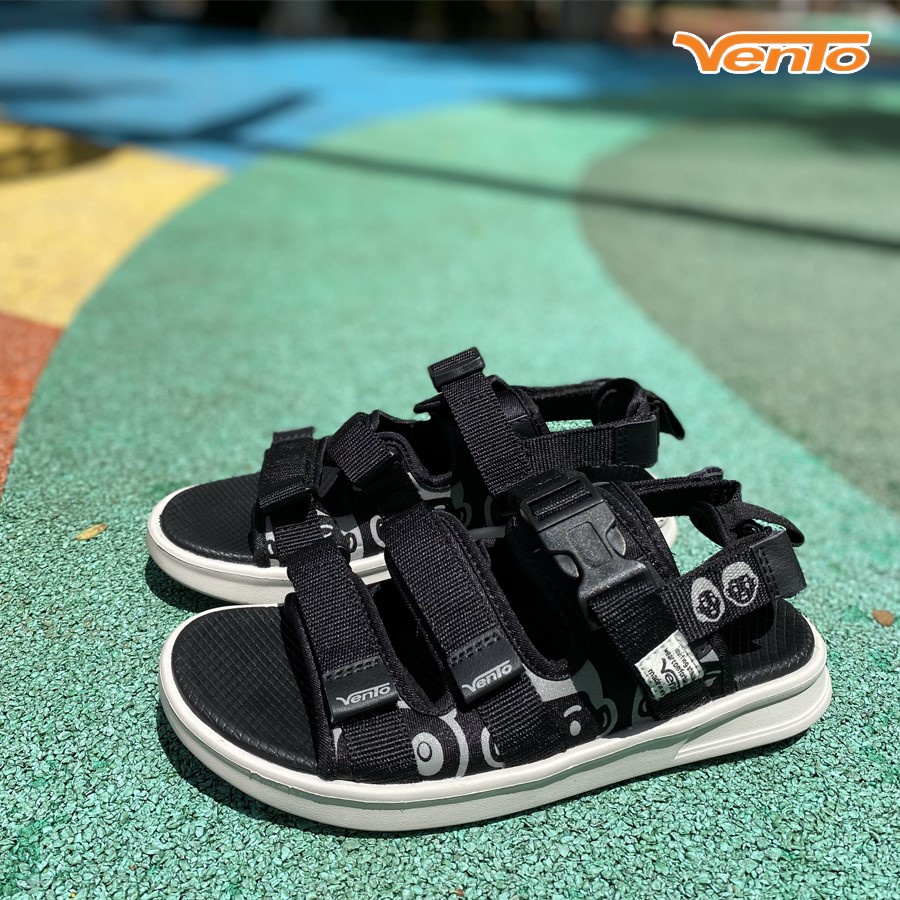 Sandal Vento Nữ Thời Trang NB80 Màu Đen