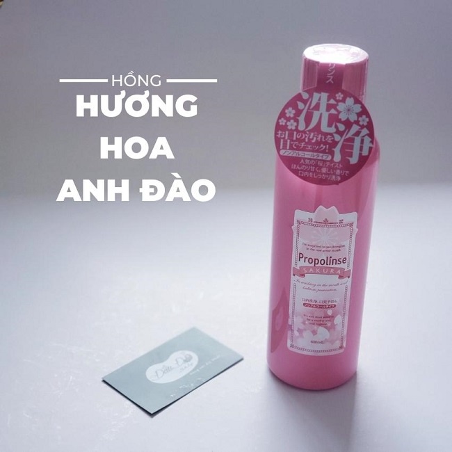 [FREESHIP - NHIỀU MÙI] nước súc miệng Propolinse 600ml - sạch khuẩn, trắng răng, bong mảng bám - hàng nội địa Nhật