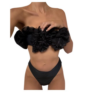 Bikini Phối Lưới Thiết Kế Quyến Rũ Cho Nữ