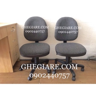 GHẾ XOAY VĂN PHÒNG KHÔNG TAY MÀU XÁM - MIỄN PHÍ GIAO HÀNG