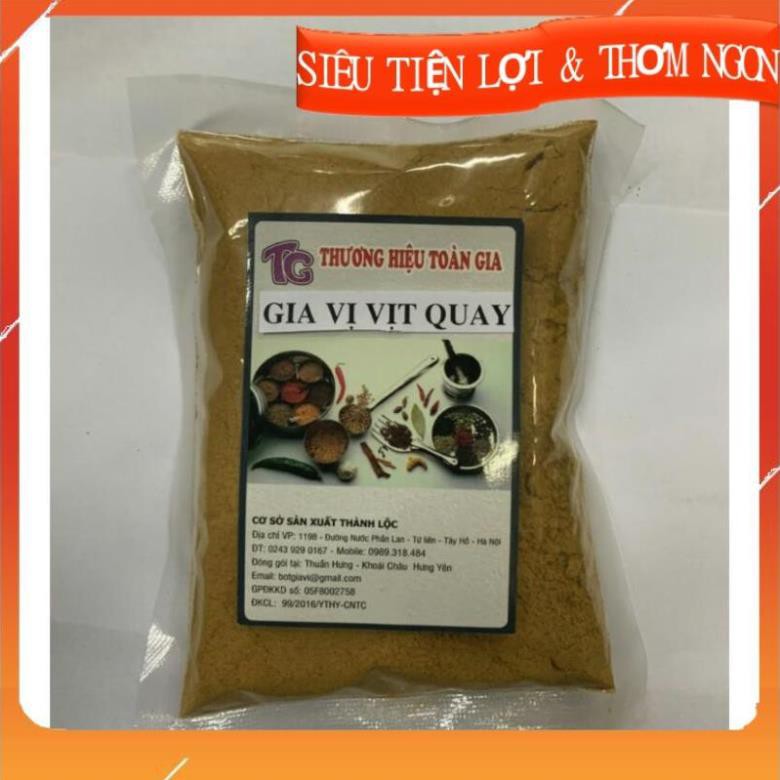 [ NGON & TIỆN] Gia vị vịt quay 100gr, 500gr - Bí quyết ướp món vịt quay hấp dẫn ngon đúng điệu