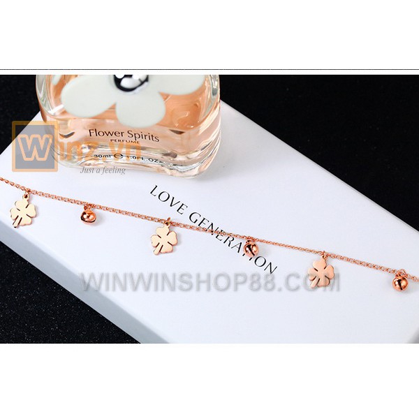 Lắc tay kiêm lắc chân Titan cỏ 4 lá LC98 - muasamhot1208 | BigBuy360 - bigbuy360.vn