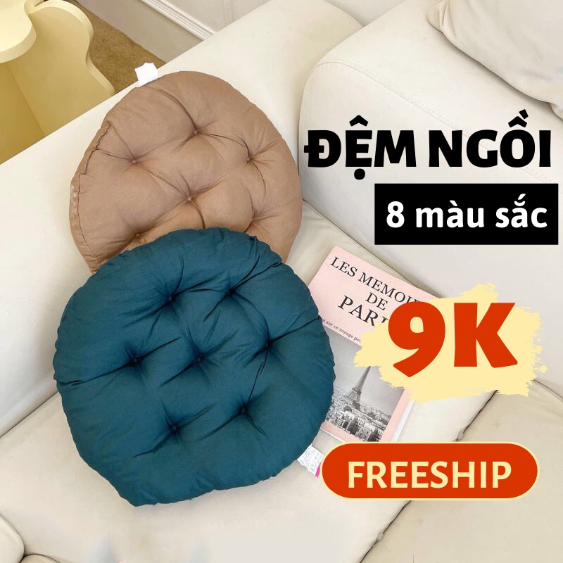 Đệm Ngồi Đệm Lót Ghế Vải Cotton Mềm Mại Siêu Dày KHO GIA DỤNG TRẦN PHÚ