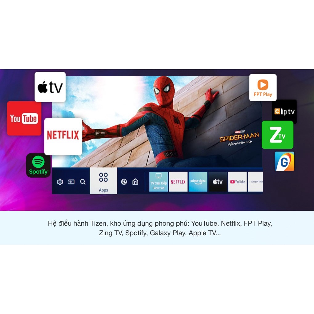 Smart Tivi QLED 4K 65 inch Samsung QA65Q65A