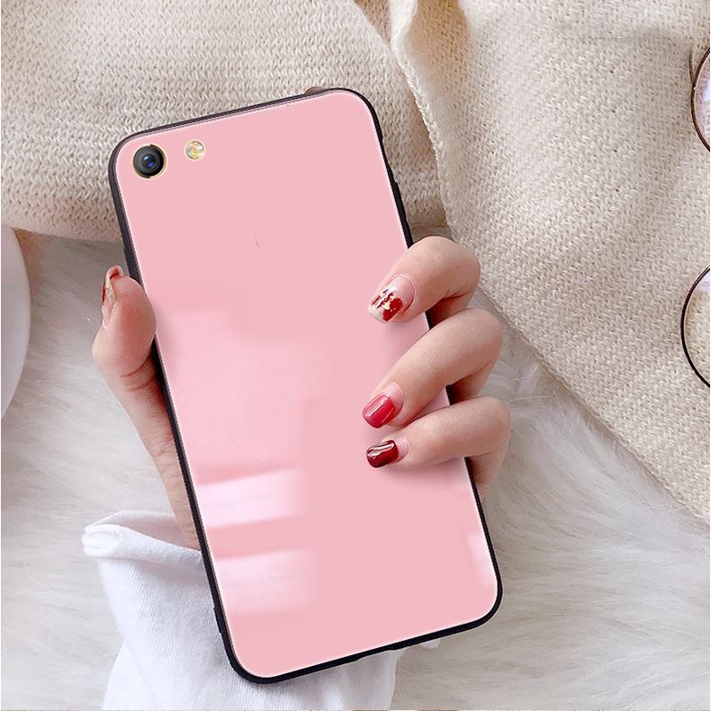 Ốp Lưng OPPO A83, F3 PLUS Mặt kính gương sáng bóng cao cấp