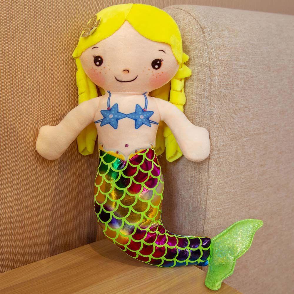LILYES Nàng Tiên Cá Nhồi Bông Đáng Yêu 30cm
