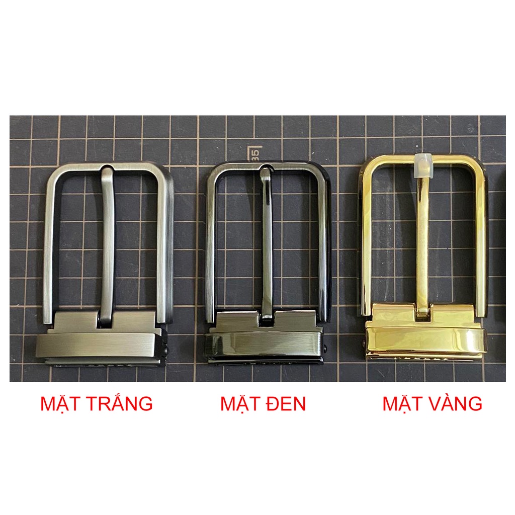 Thắt lưng nam da bò nguyên tấm, Chọn mặt theo ý thích, Kiến Leather