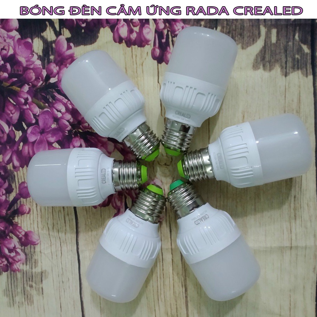 Đèn Cảm Ứng, Đèn LED Cảm Ứng RADA, Chuyển Động Radar Công Nghệ Mới - (BH 12 THÁNG) Tự Bật Khi Có Người Vào Buổi Tối