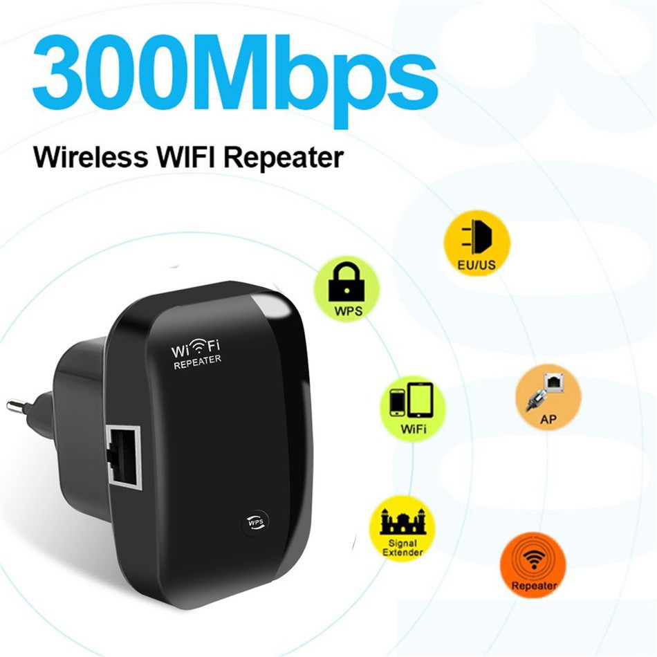 Thiết bị khuếch đại sóng WiFi không dây 300 Mbps 2.4 G | BigBuy360 - bigbuy360.vn