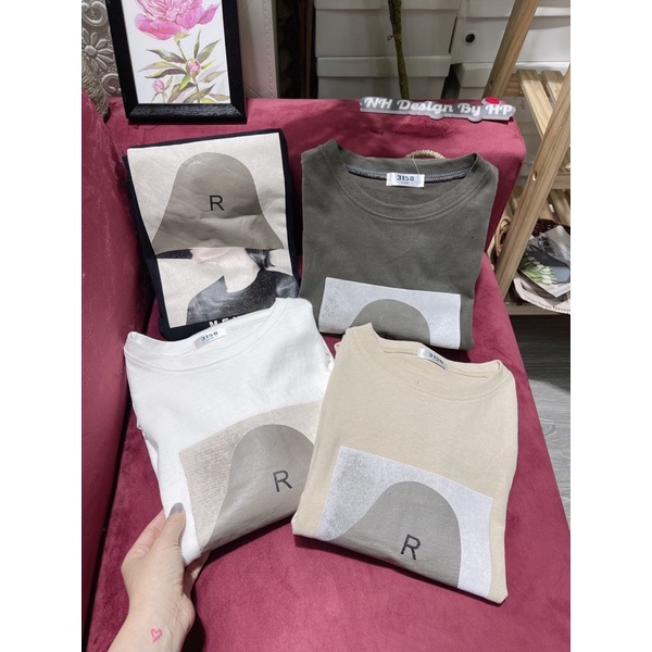 Áo nỉ tuyết cổ tròn form thụng giấu quần | BigBuy360 - bigbuy360.vn