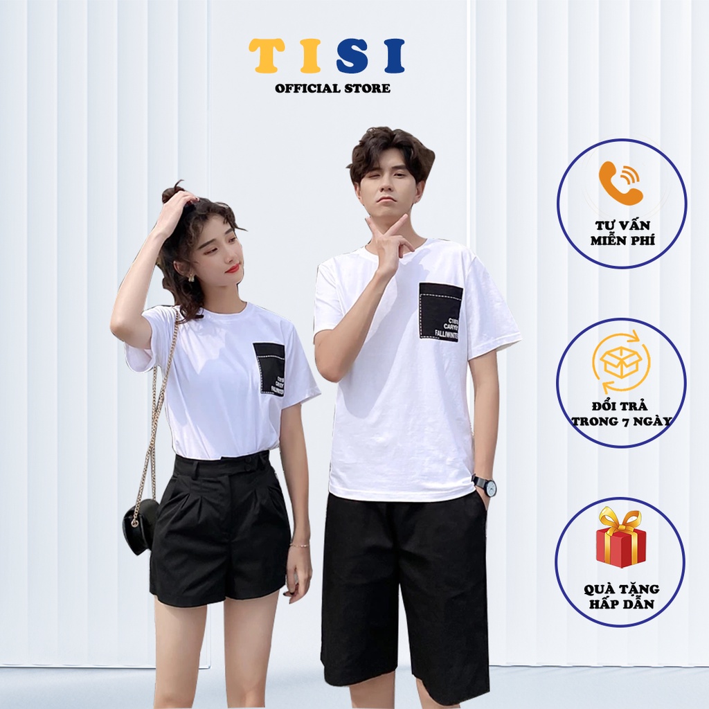 Áo cặp nam nữ chất thun, áo đôi nam nữ phong cách hàn quốc – Áo thun couple M019