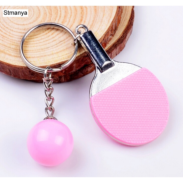 Móc Khóa Bóng Bàn 7 Màu Sắc Cao Cấp