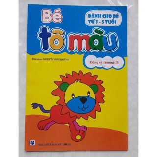 Set 10 quyển vở tập tô cho bé(10 chủ đề)