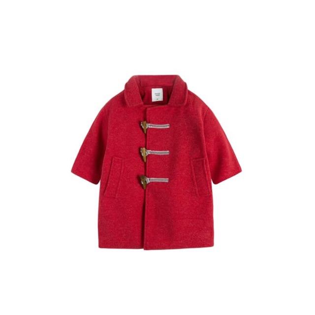 Áo khoác dạ màu đỏ có sẵn! Đón Tết cùng chiếc áo xinh thôi nào!! Size 20-40kg hàng quảng châu ạ - áo có lớp lót mỏng🥰😘