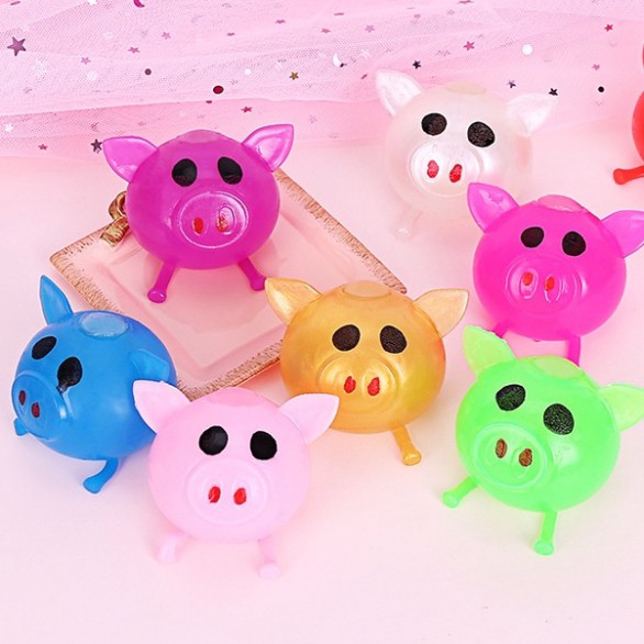 Squishy gudetama trứng bóp trut giận heo bẹp dí LỢN BẸP DÍ
