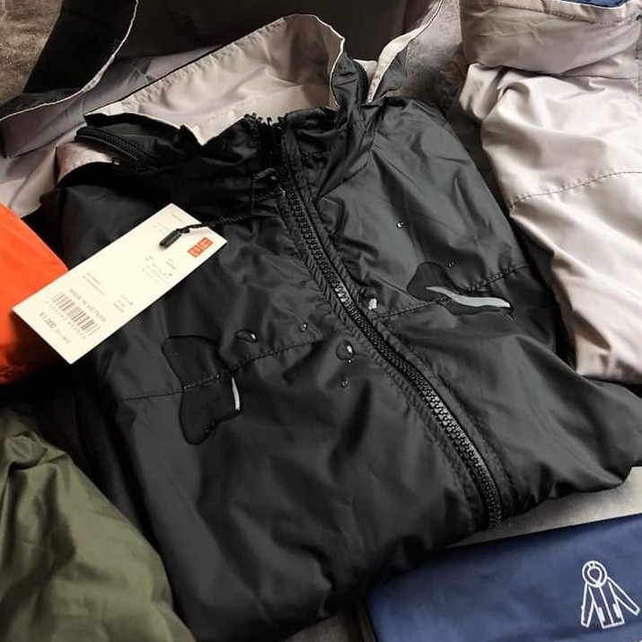 Áo gió 2 mặt unisex Xưởng Hipp, khoác dù cặp nam nữ 1 mặt chống nước Mẫu Mới 2020, KG2