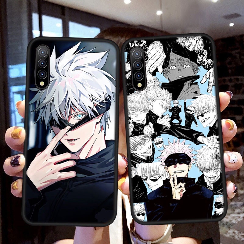Ốp điện thoại silicon mềm hình Gojo Satoru Jujutsu Kaisen WZI58 cho Samsung Galaxy A52 M51 M31 M30S M30 M21 M20 M11 M10