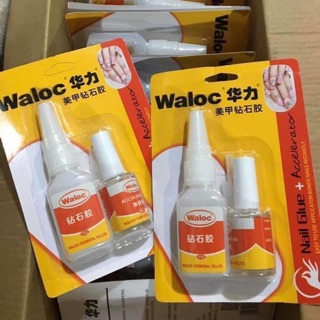 [ NAIL ART ] Keo bê tông Waloc chính hãng - keo đa năng gắn móng, gắn đá nail