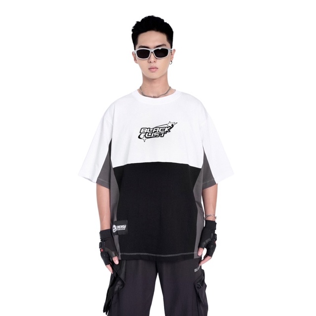 Áo thun BLACKLIST | Y2K PATCHWORK TEE