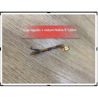 Cáp Nguon + volum Nokia 5.1 Plus
