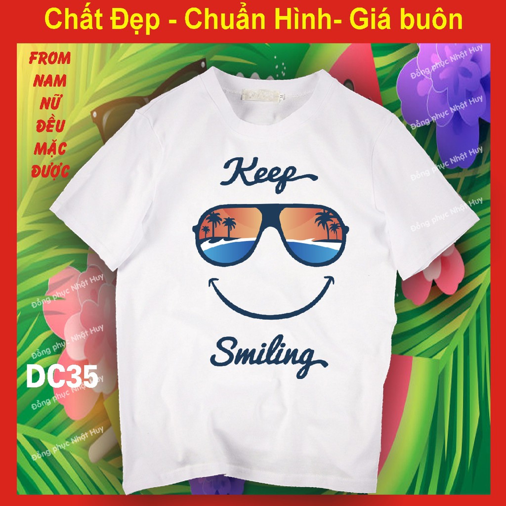 áo nhóm đi chơi DC35 đủ size, du lịch, biển, phông, thun,cotton, xách balo lên và đi,KÍNH ĐI BIỂN SUMMER