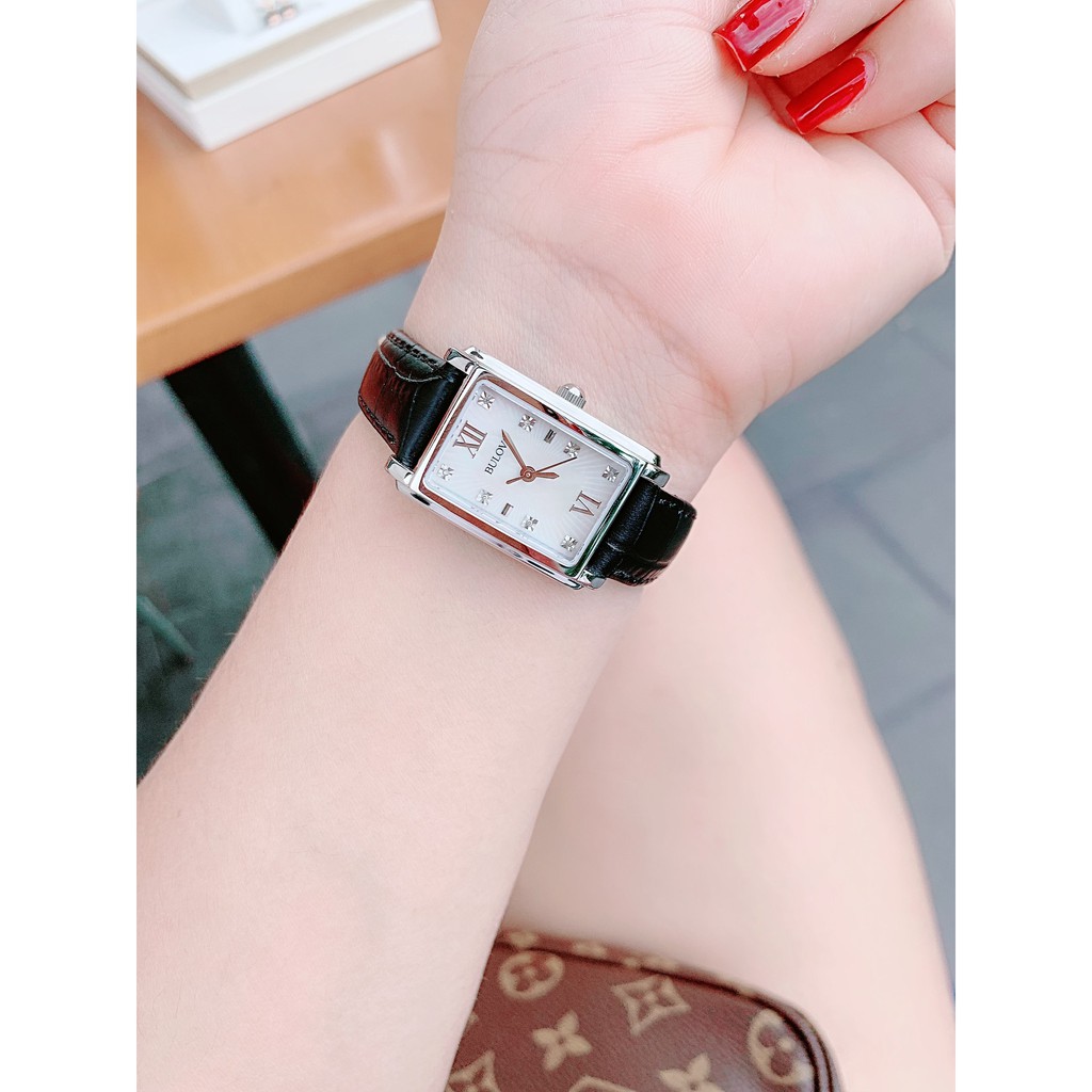 Đồng hồ nữ Bulova 96P156 mặt xinh