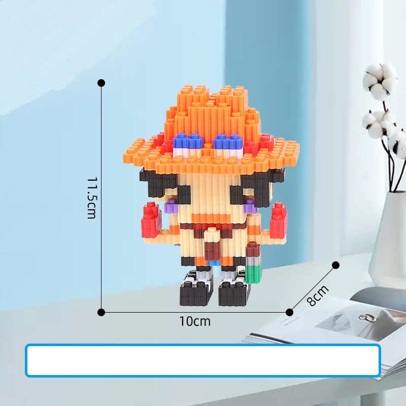 Đồ Chơi Lắp Ráp Mô Hình Mini 3D Đảo Hải Tặc One Piece Luffy Zoro Sanji Tàu Thousand Sunny Cho Bé annhienstore