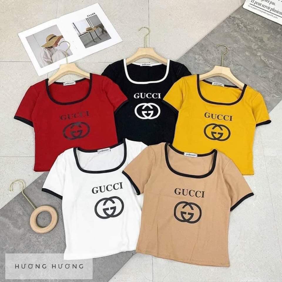 Áo thun Gucci nữ Freesize dáng ôm cực xinh