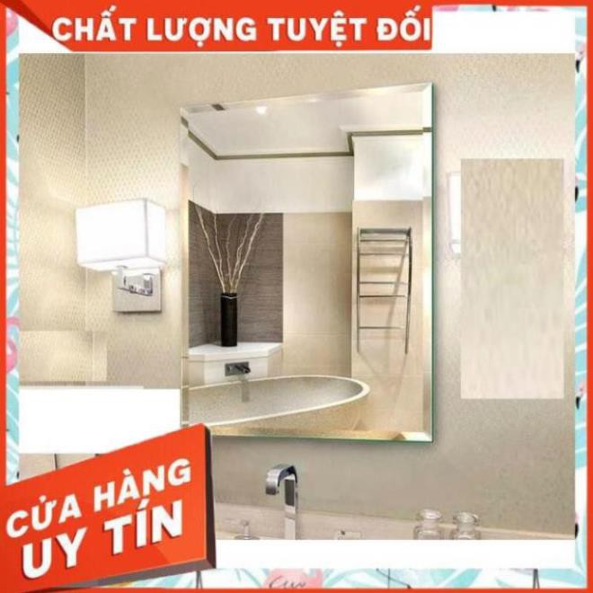 ( Giá Sỉ ) Gương chữ nhật hoàng kim kích thước 50x70cm soi Phòng tắm, Kiếng nhà tắm - guonghoangkim mirror