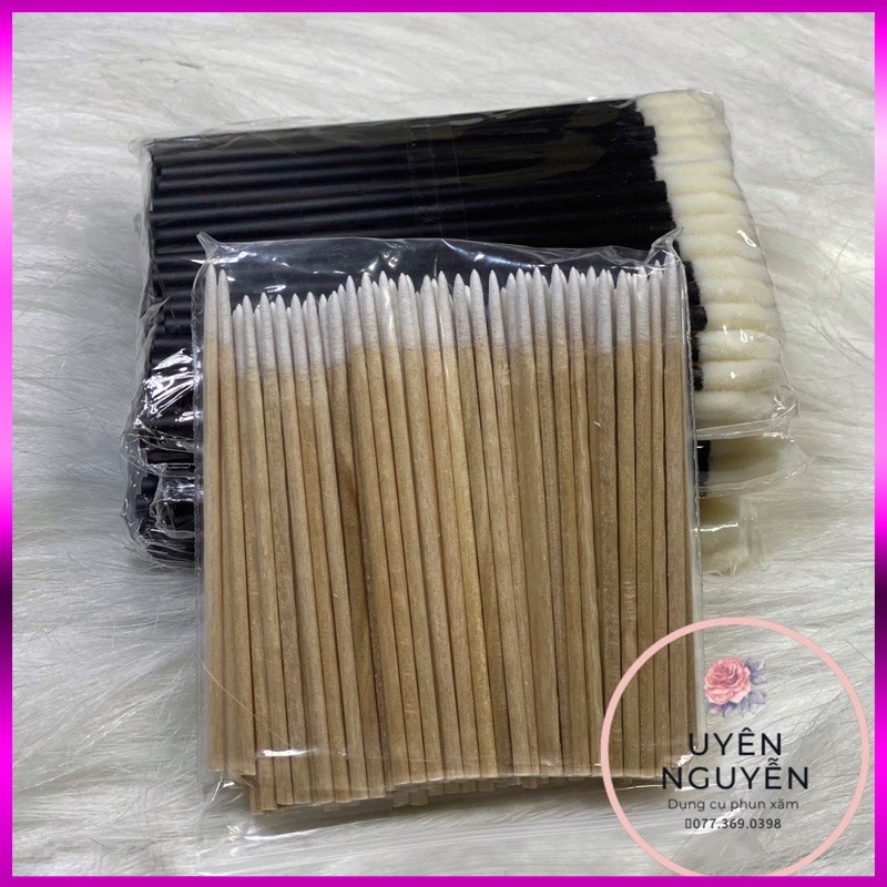 Tăm Tre Vét Mực  / dụng cụ phun xăm  - DCPX Eve