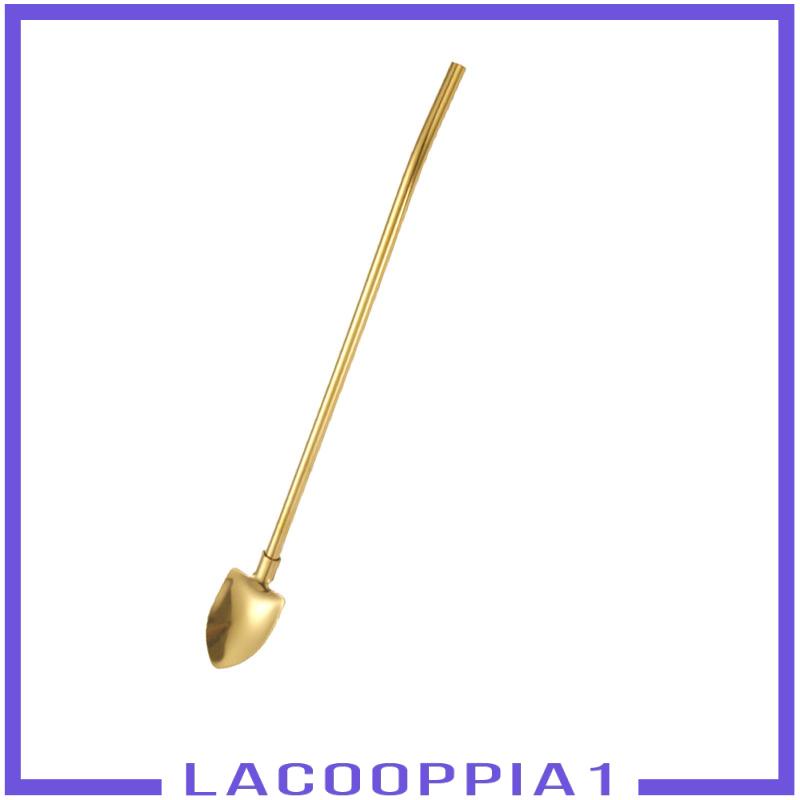 [Lacooppia1] Muỗng Khuấy Bằng Thép Không Gỉ Trọng Lượng Nhẹ Cho Trộn