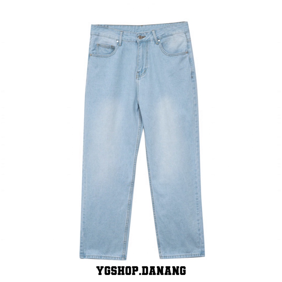 Quần Jeans Ống Rộng Young Green Relaxed Fit Jeans - Retro