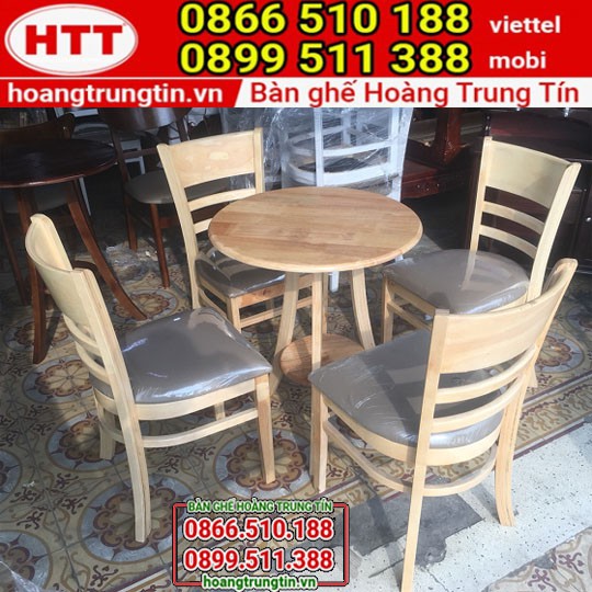 Bàn ghế gỗ cafe thanh lý giá rẻ [ XƯỞNG SẢN XUẤT ] Hoàng Trung Tín