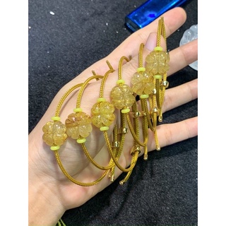vòng tay cỏ bốn lá tóc vàng