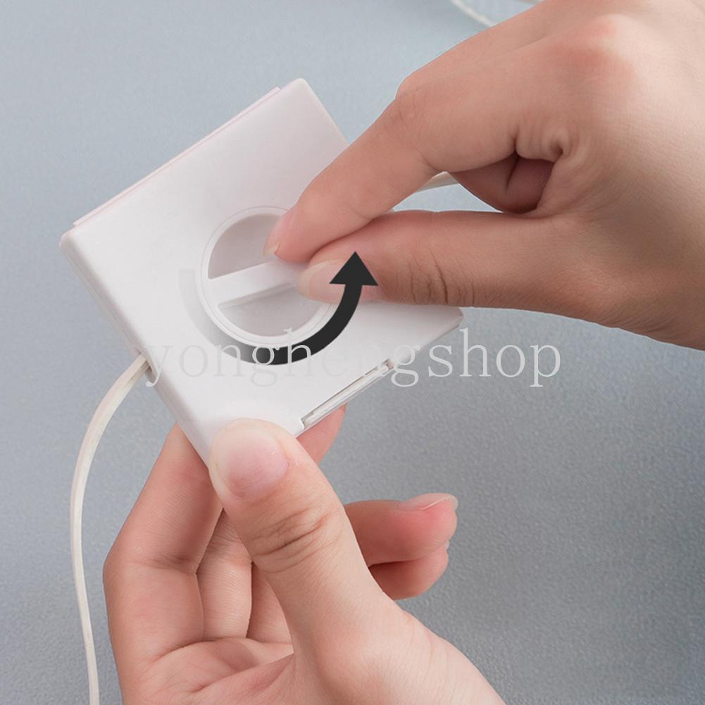 Hộp Đựng Tai Nghe/Dây Cáp Sạc Điện Thoại Hình Vuông Nhỏ Gọn Đơn Giản