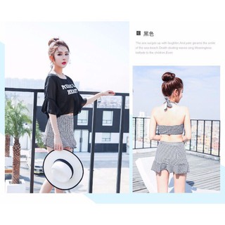 ĐỒ BƠI ÁO TẮM BIKINI ĐI BIỂN 3 MẢNH CỰC ĐẸP