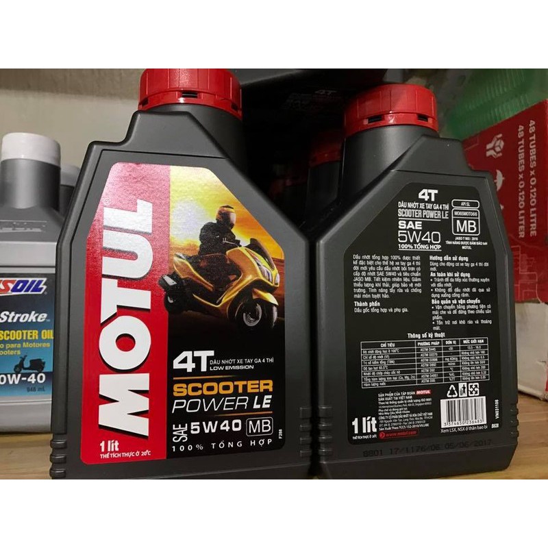 Motul Scooter Power LE 5W40 1L