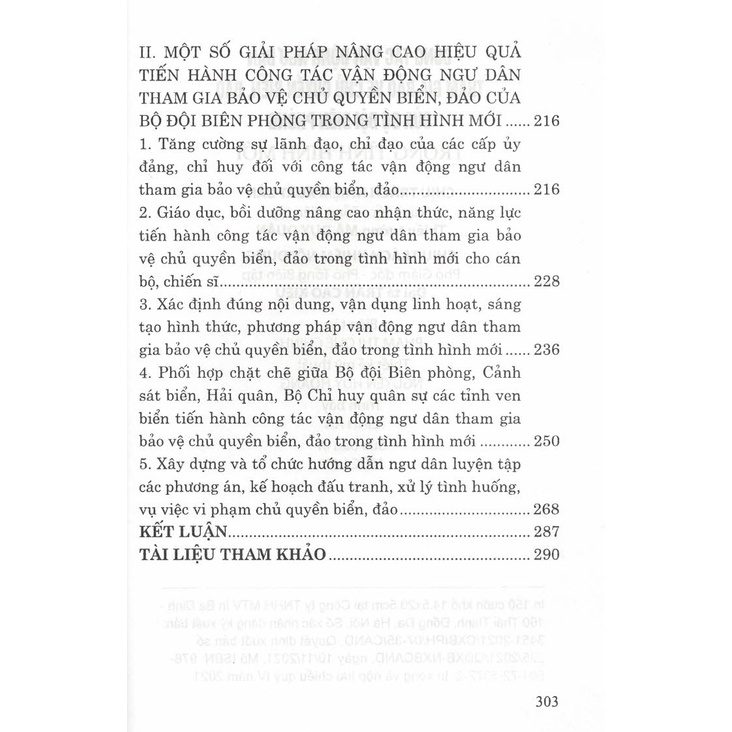 Sách - Công Tác Vận Động Ngư Dân Tham Gia Bảo Vệ Chủ Quyền Biển, Đảo Của Bộ Đội Biên Phòng Trong Tình Hình Mới