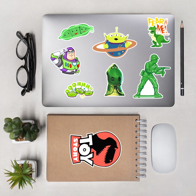 Bộ Hình Dán Nón Bảo Hiểm, Dán Laptop , Dán Điện Thoại , Dán Vali , Tem Dán Xe Máy ... | Sticker Toy Story