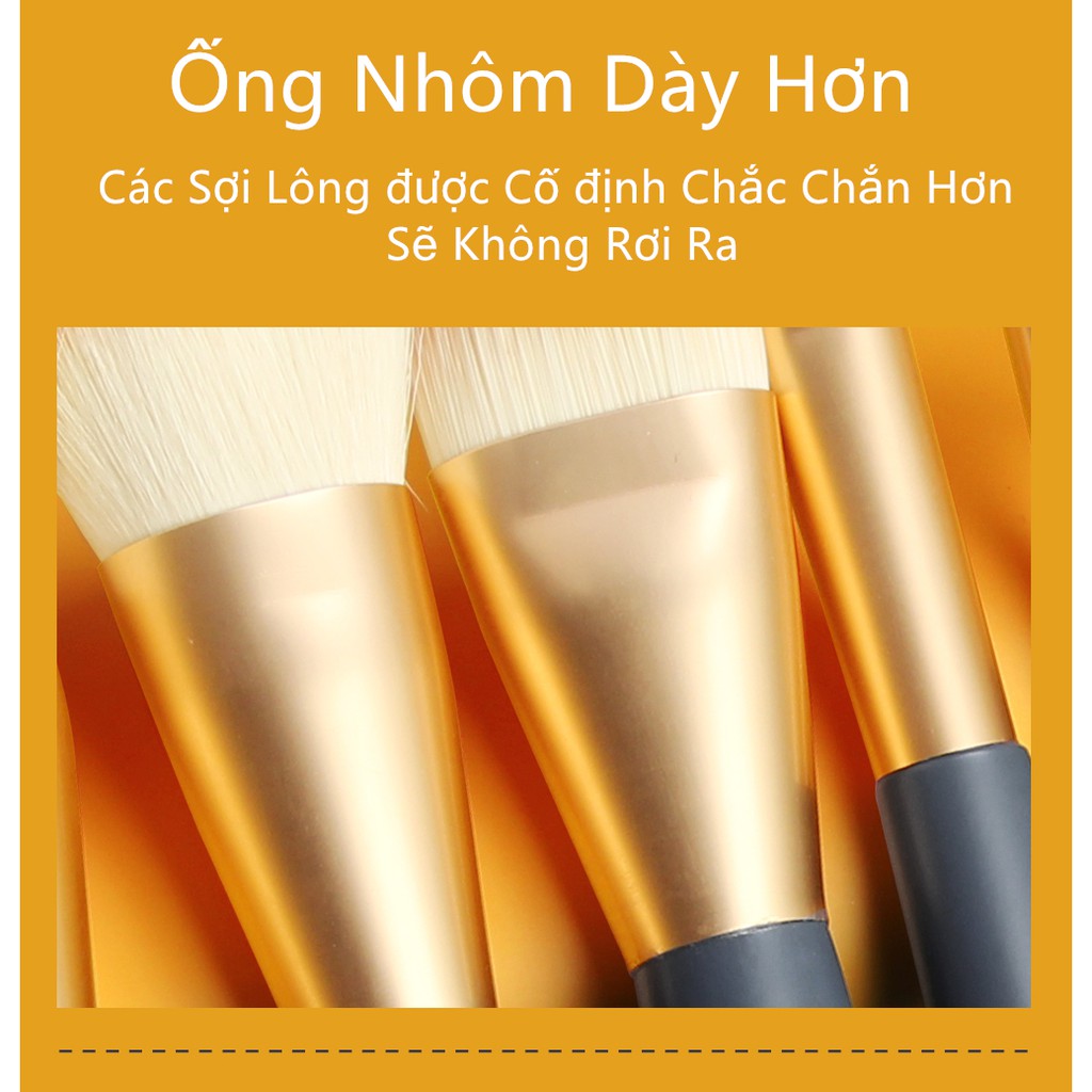 Bộ 14 Cọ Trang Điểm MAANGE 5918 180g Làm Đẹp Chuyên Nghiệp Chất Lượng Cao